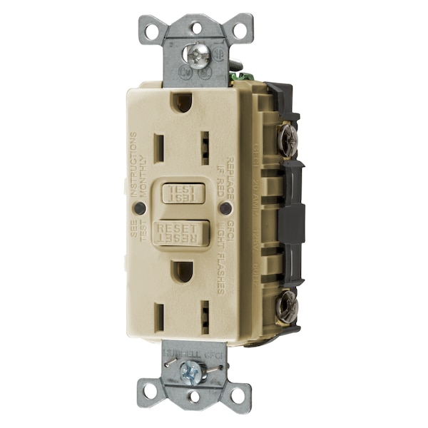 Ground Fault Products, Commercial Standard GFCI Receptacles, GFRST15IU